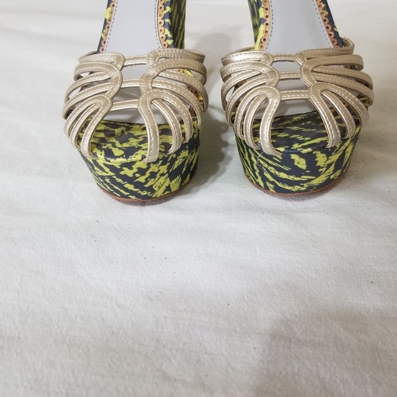 New Strappy wedge Circle by Sam Edelman sandals size 8.5M - Picture 8 of 14